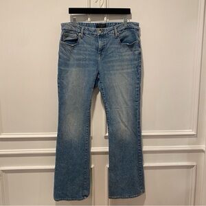 Banana Republic Boot Cut Jeans Women's Size 32/14 Medium Wash Denim